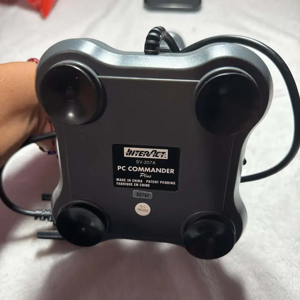 Vintage CH Products Flightstick Standard Joystick DB15 Connector for PC Gaming